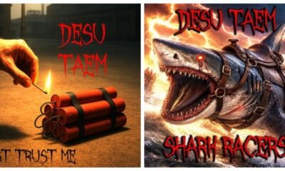 Resenha: Desu Taem – “Just trust me” / “Shark racers”