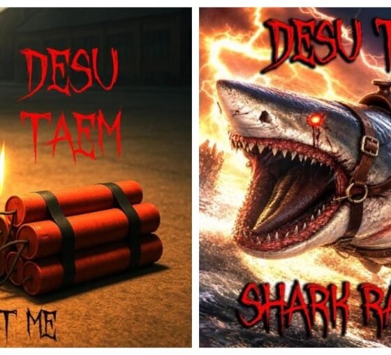 Resenha: Desu Taem – “Just trust me” / “Shark racers”