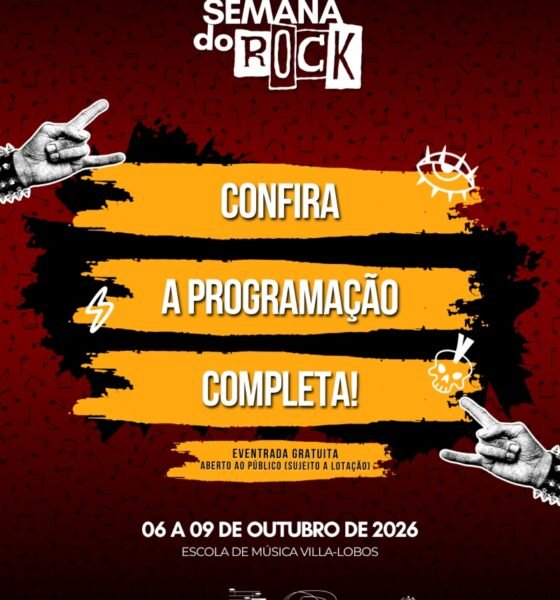 Agenda RJ: Semana do Rock ocupa a Villa-Lobos com quatro dias de conversas