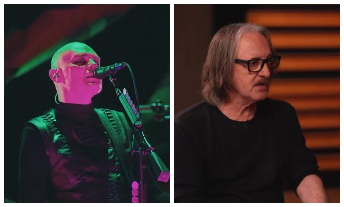 Billy Corgan e Butch Vig juntos no estúdio de novo após 33 anos